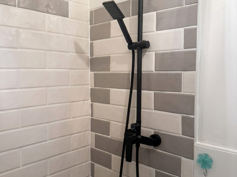 Begehbare Dusche